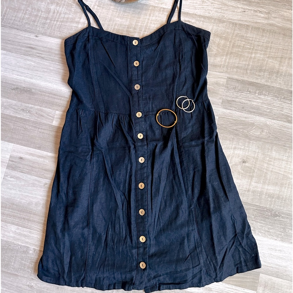 Summer Denim Dress with POCKETS!!